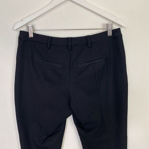 Jason Wu Black Wool Blend Tapered Dress Pants - Picture 4 of 6